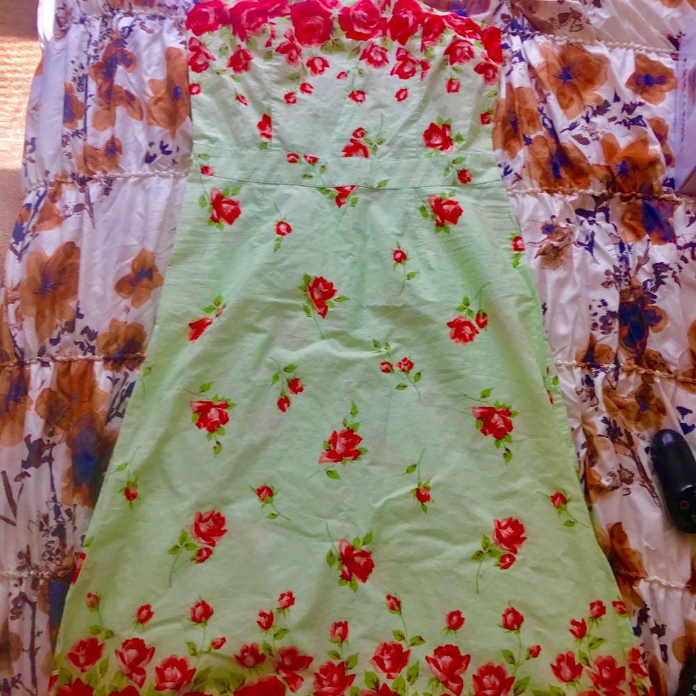 Vintage Inspired Floral Dress